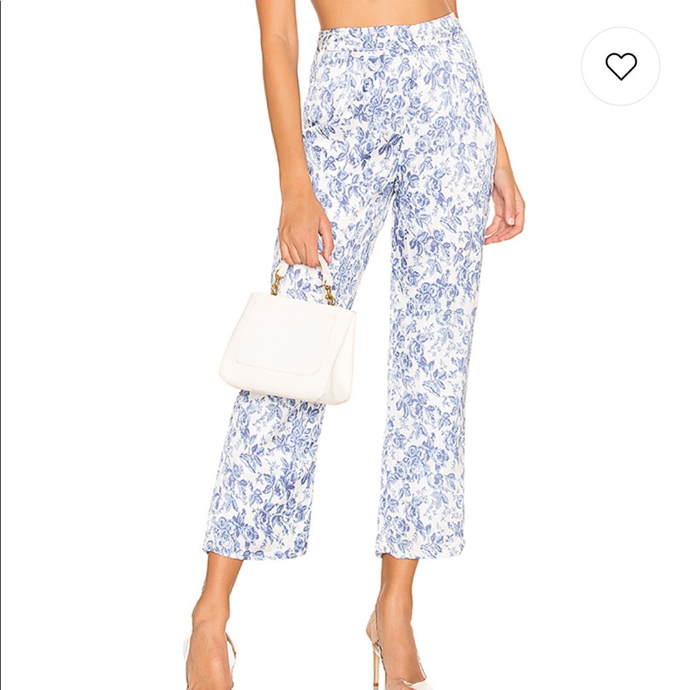 Lovers + Friends Audra Pant in French Blue